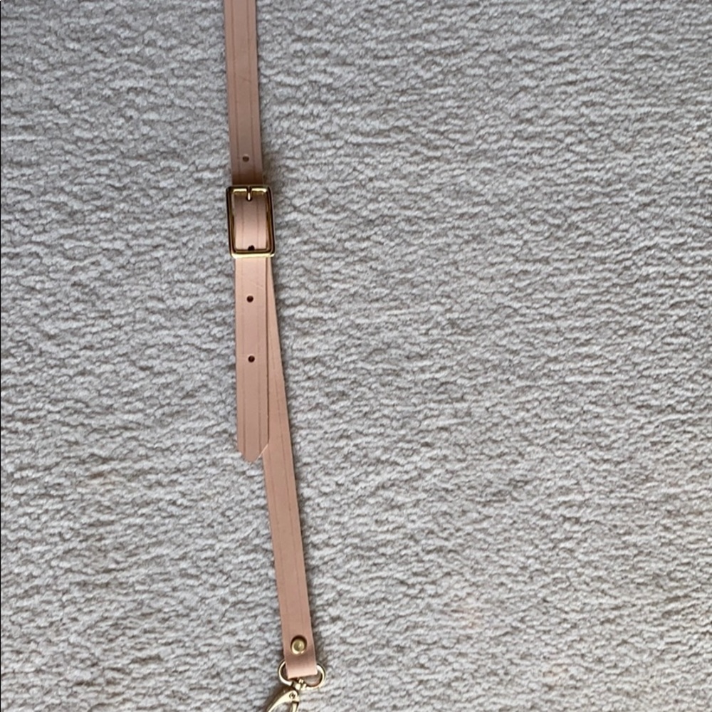 Vachetta Leather Adjustable Bag Strap